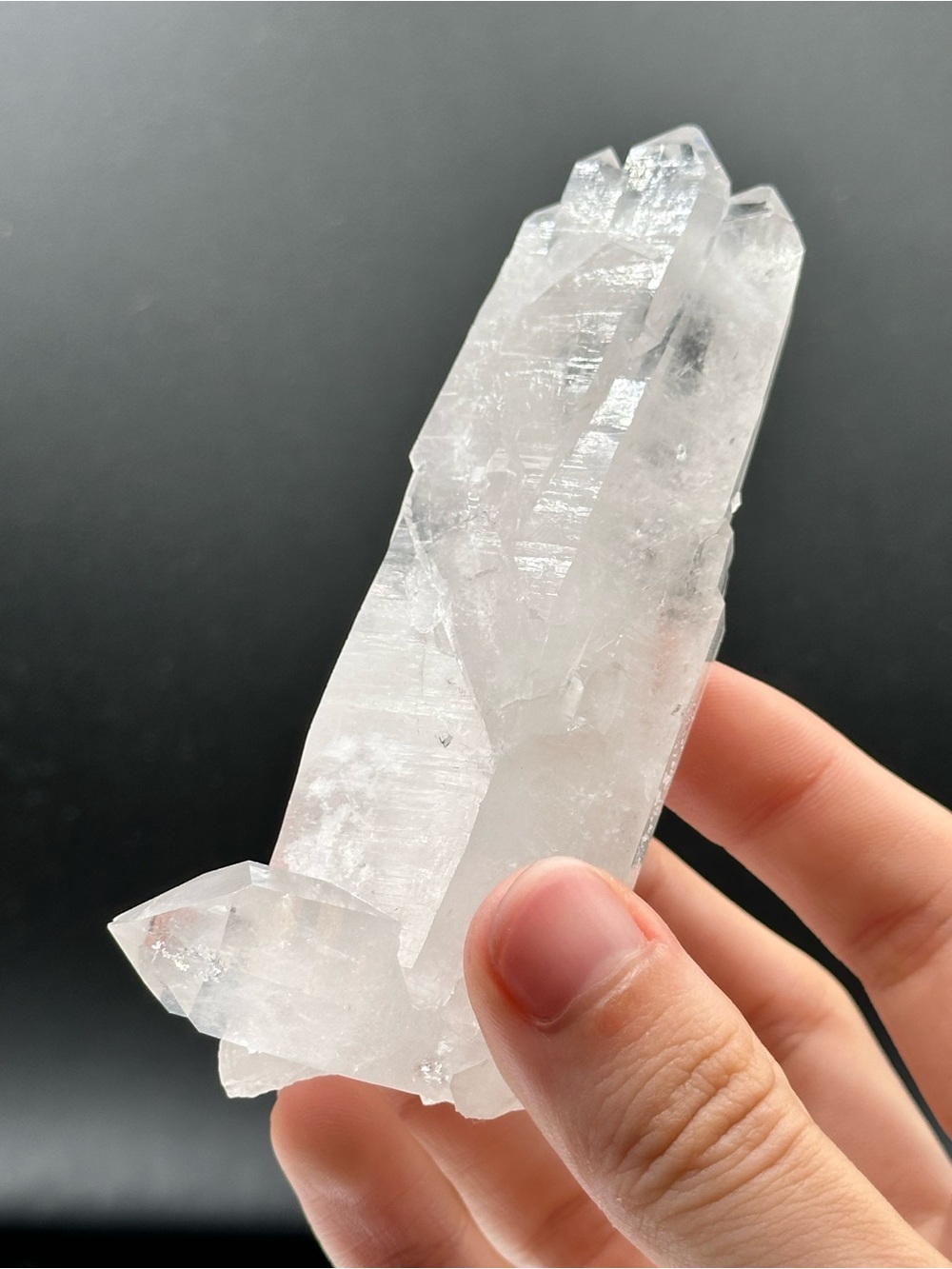 Arkansas Clear Quartz Elestial Point 🫧🤍🫧 ACQ29